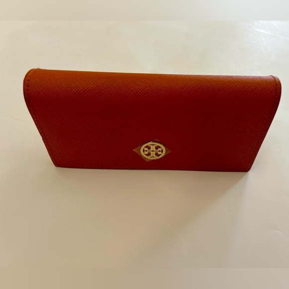 Accessories - Tory Burch Orange eyeglass case and Tory Burch. Cloth